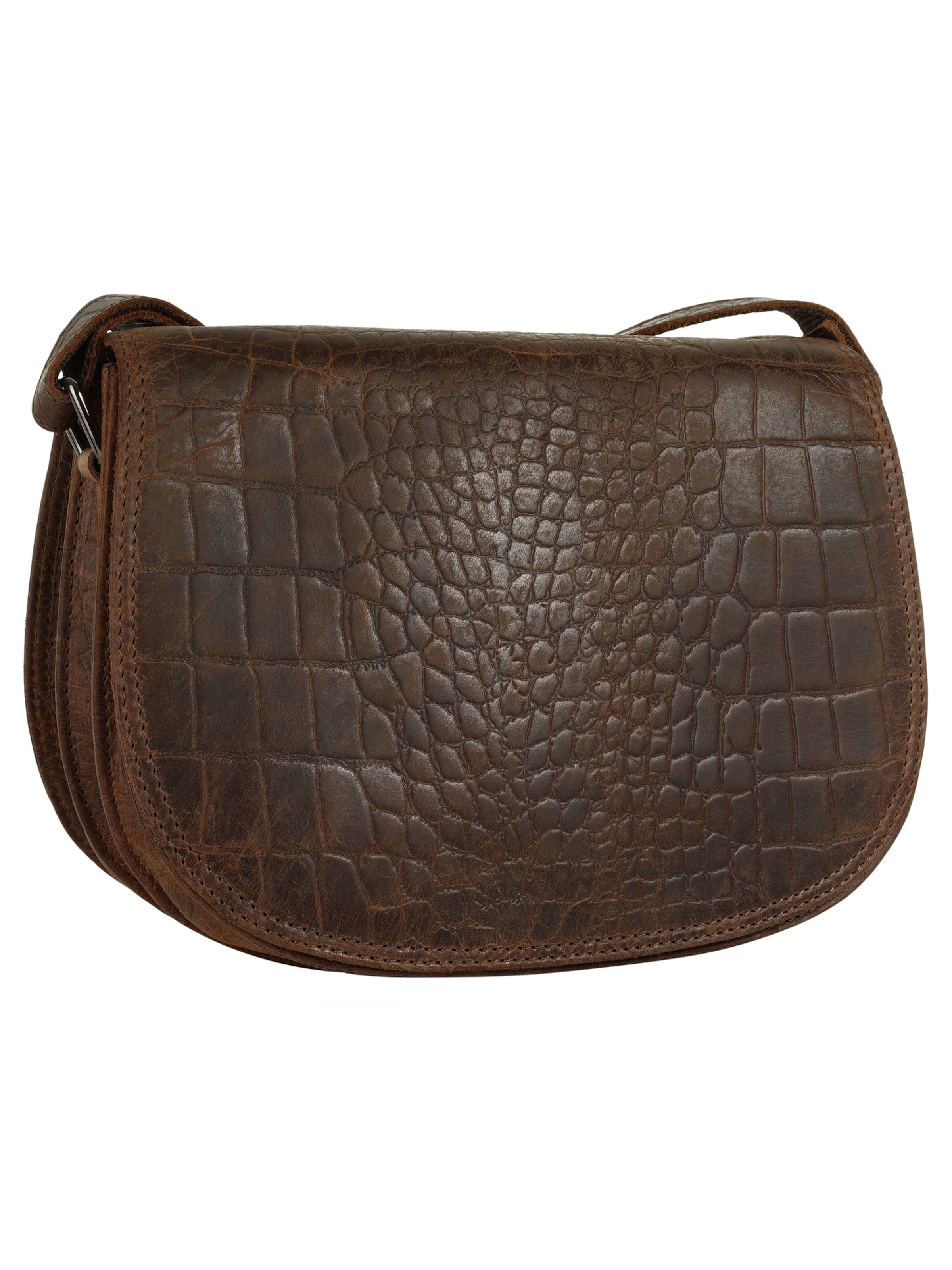 Cluty Crossbody Bag in Brown