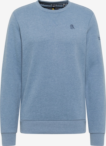 Schmuddelwedda Sweatshirt in Blue: front