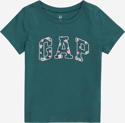 GAP Shirt in de kleur Petrol / Rosa / Lichtroze / Wit, Productweergave