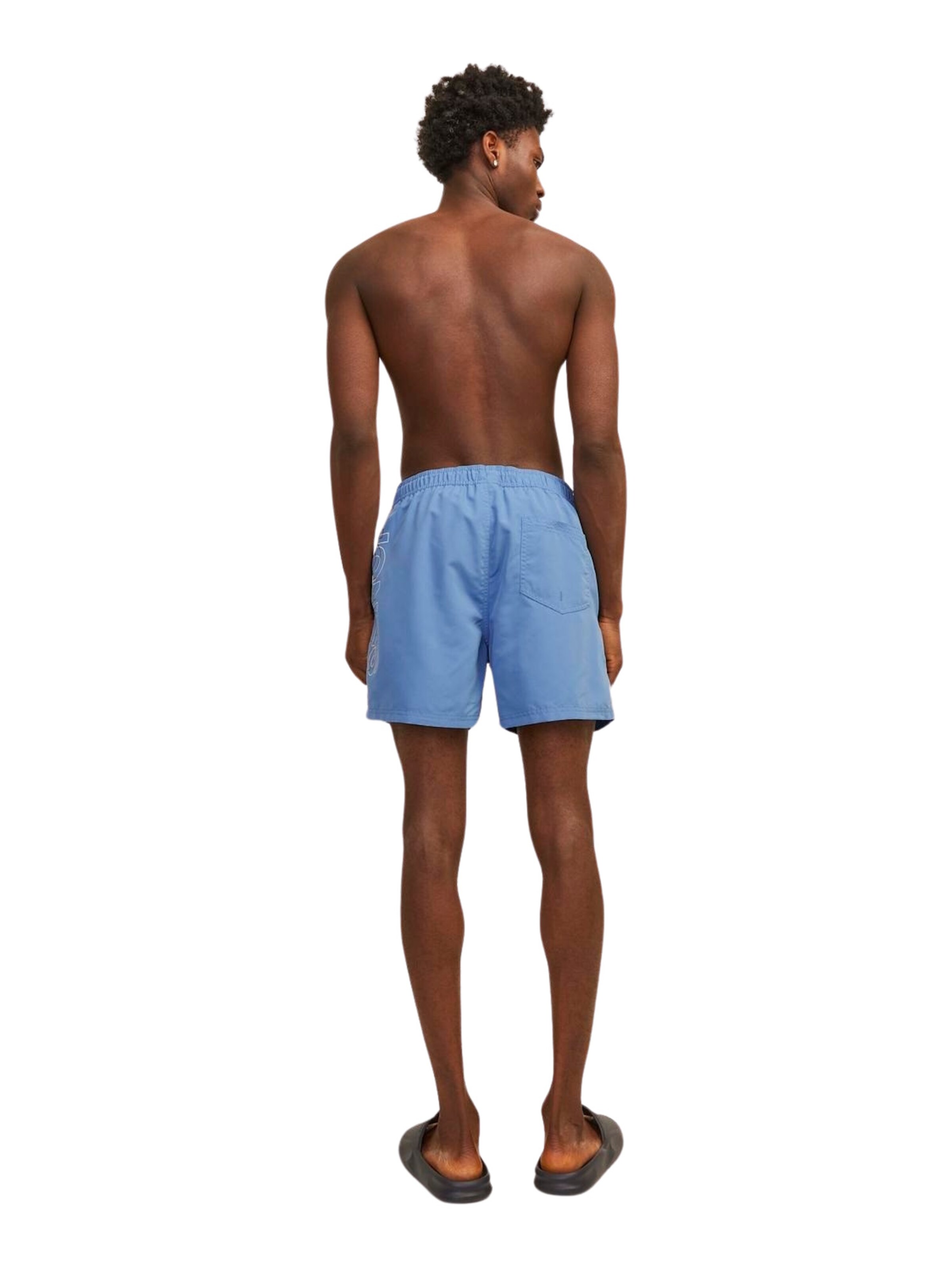 JACK & JONES Zwemshorts 'JPSTFiji' in Blauw