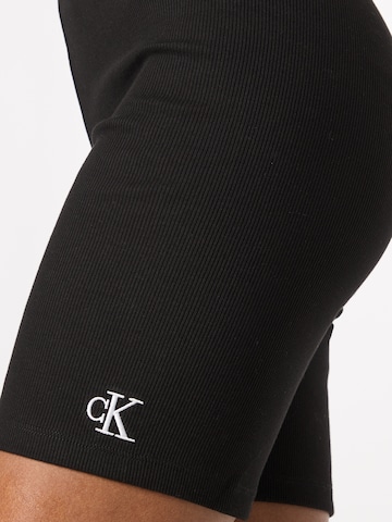 Skinny Leggings de la Calvin Klein Jeans pe negru