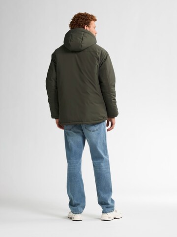 Parka invernale 'Hudson' di Petrol Industries in verde