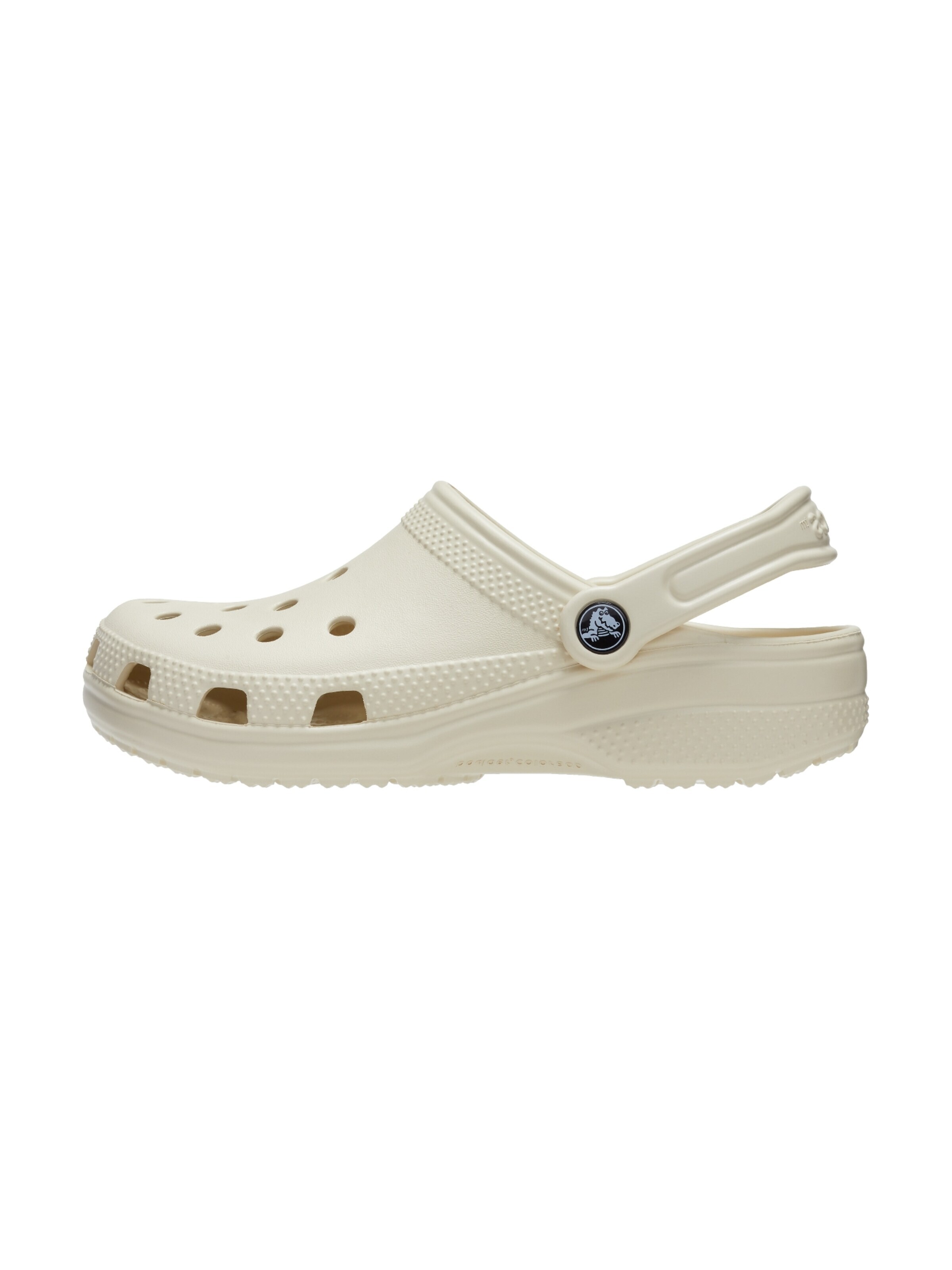 Clogs di Crocs in bianco: frontale