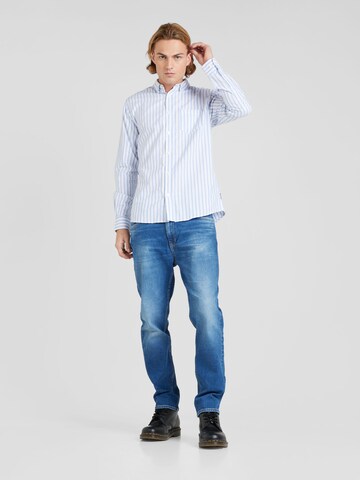 Only & Sons Слим Рубашка 'ALVARO' в Синий