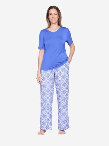 Pantalon de pyjama ' Wild Bloom ' JOOP! en bleu