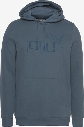 Felpa sportiva 'Essential' di PUMA in blu: frontale