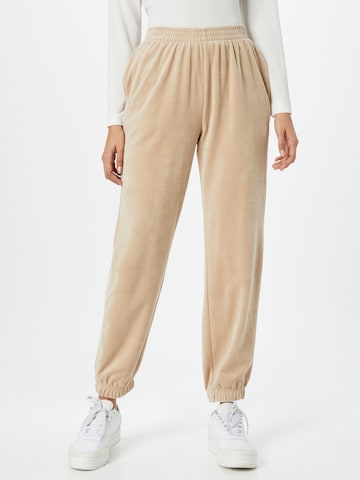 Cotton On Tapered Pants in Beige: front