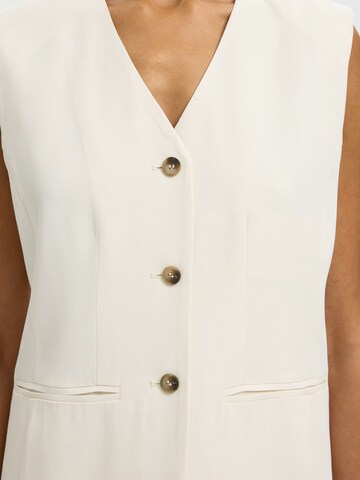 SELECTED - Chaleco para traje en beige