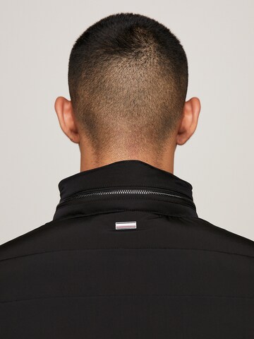 TOMMY HILFIGER Padded Recycled Racer Jacket in Schwarz