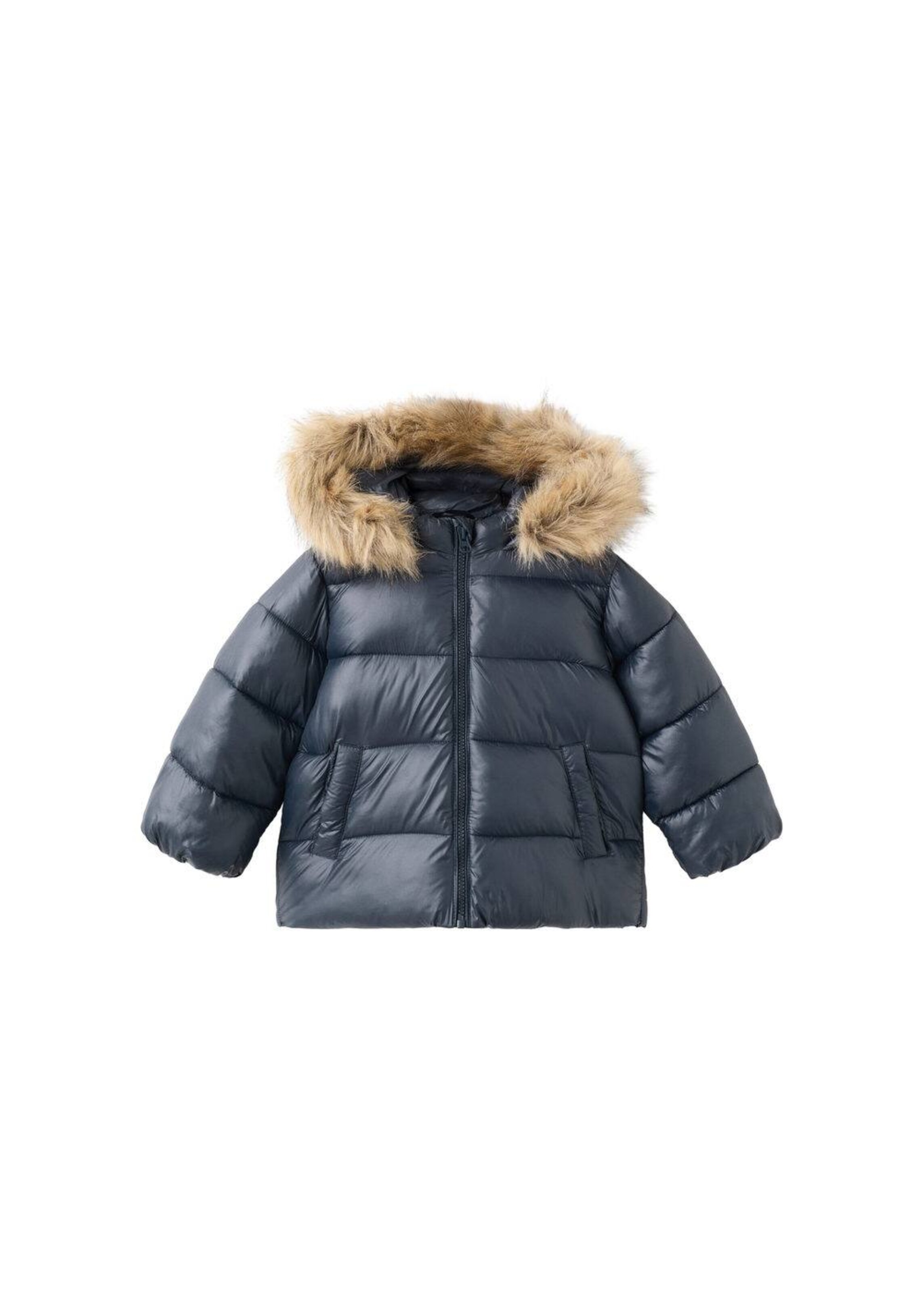 MANGO KIDS Between-Season Jacket 'Ciniab' in Blue: front