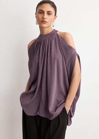 MANGO Top 'annie-a' in Purple: front