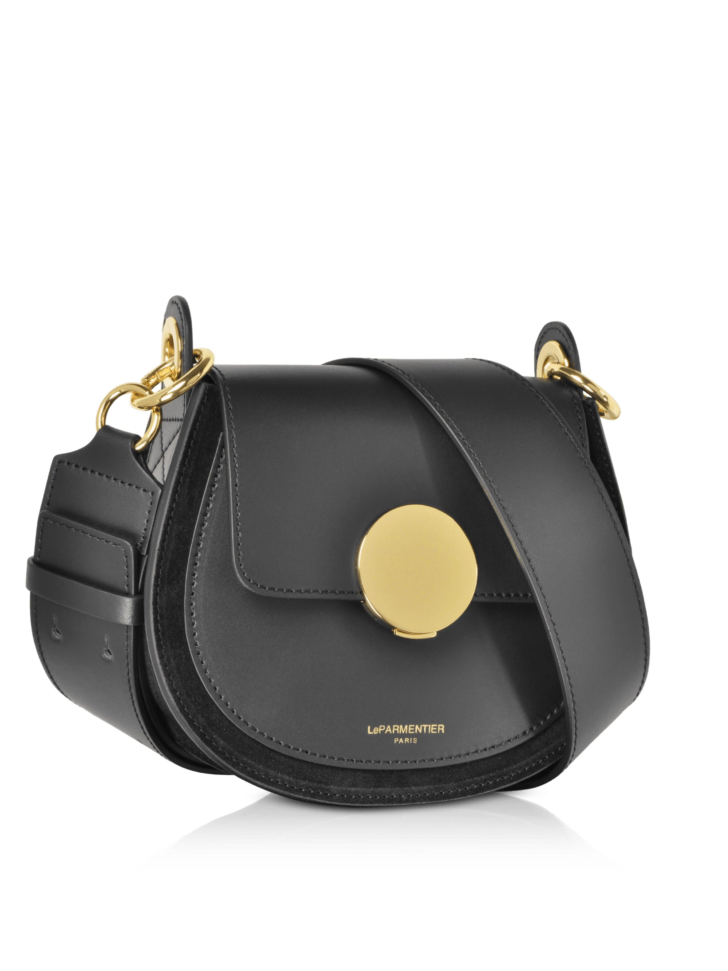LeParmentier - Bolso de mano 'Yucca' en negro