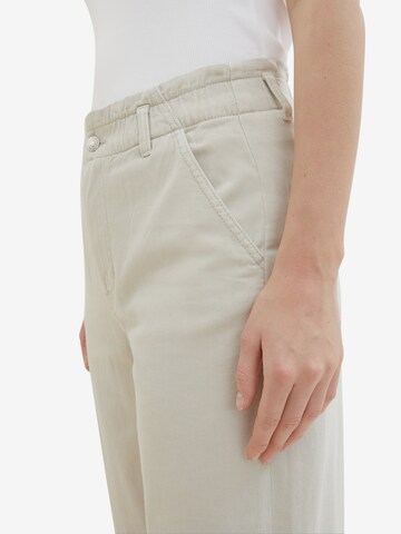 TOM TAILOR DENIM Tapered Jeans in Grijs