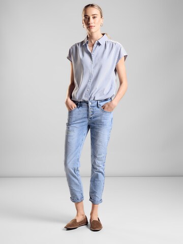 STREET ONE Regular Jeans 'Crissi' in Blau