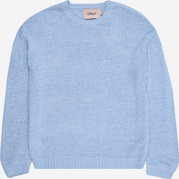 Pull-over 'KOGGEENA' ONLY GIRLS en bleu : devant