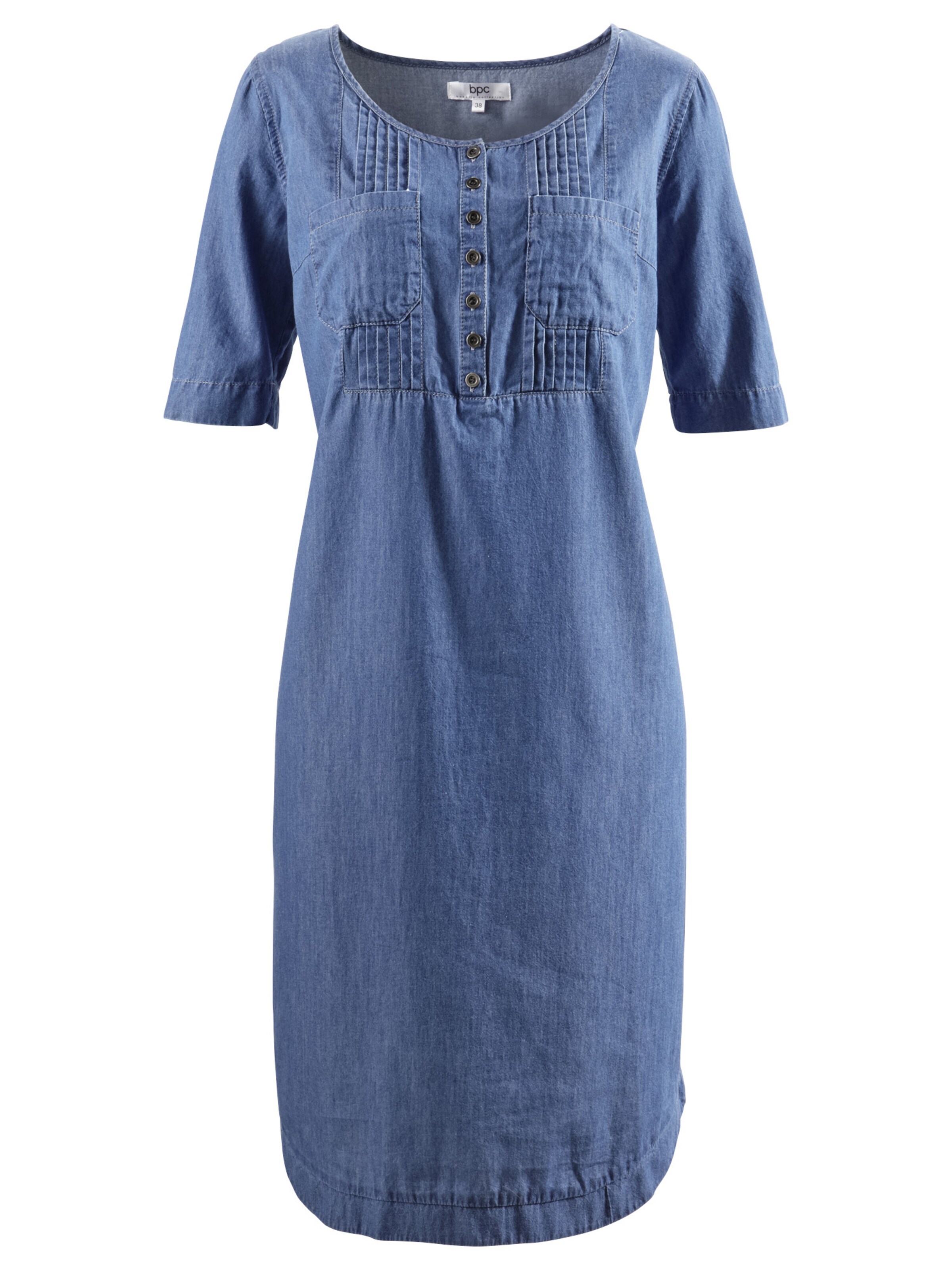 bonprix Jurk in Blauw: voorkant