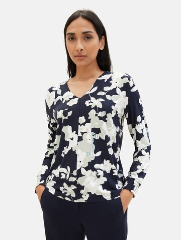 TOM TAILOR Blouse in Zwart