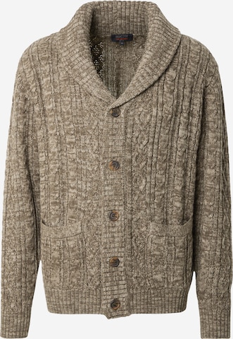 INDICODE JEANS Kardigán 'Ilterly' - zöld: elől