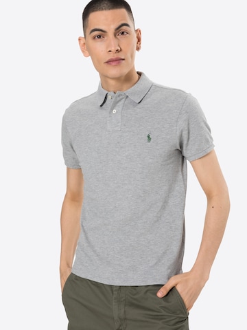 Polo Ralph Lauren Regular fit Тениска в сиво: отпред