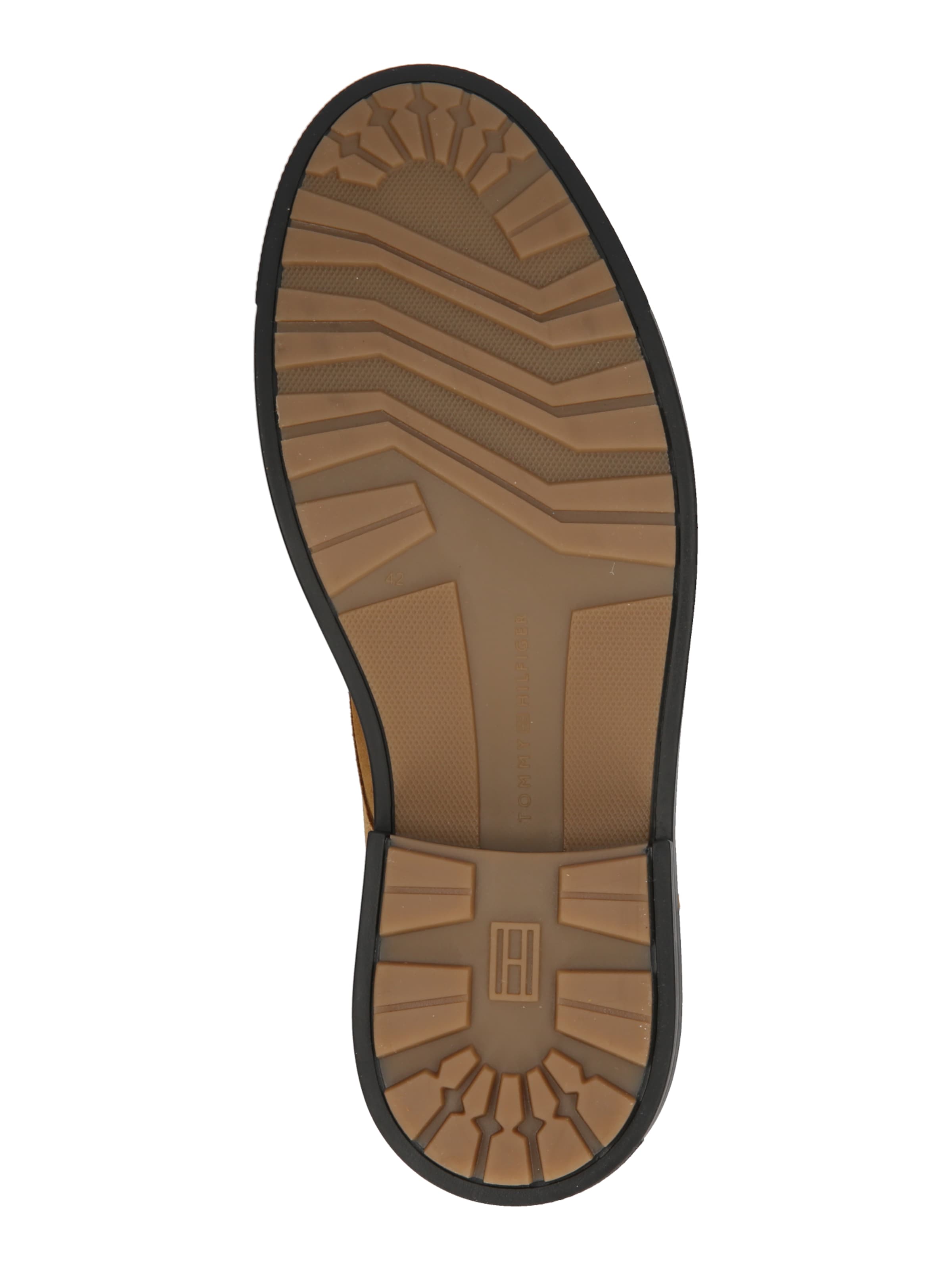 TOMMY HILFIGER Nauhabootsit värissä ruskea