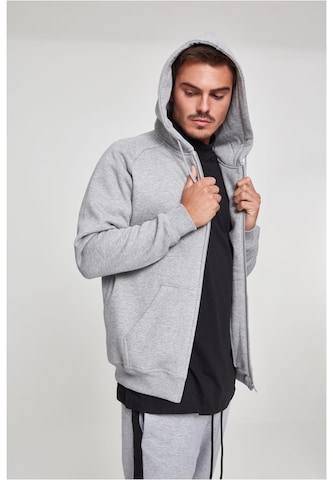 Urban Classics Sweatjacke in Grau