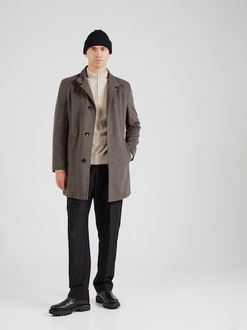 bugatti Between-Seasons Coat in Brown