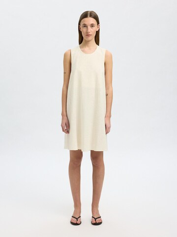 SELECTED Dress in White: front
