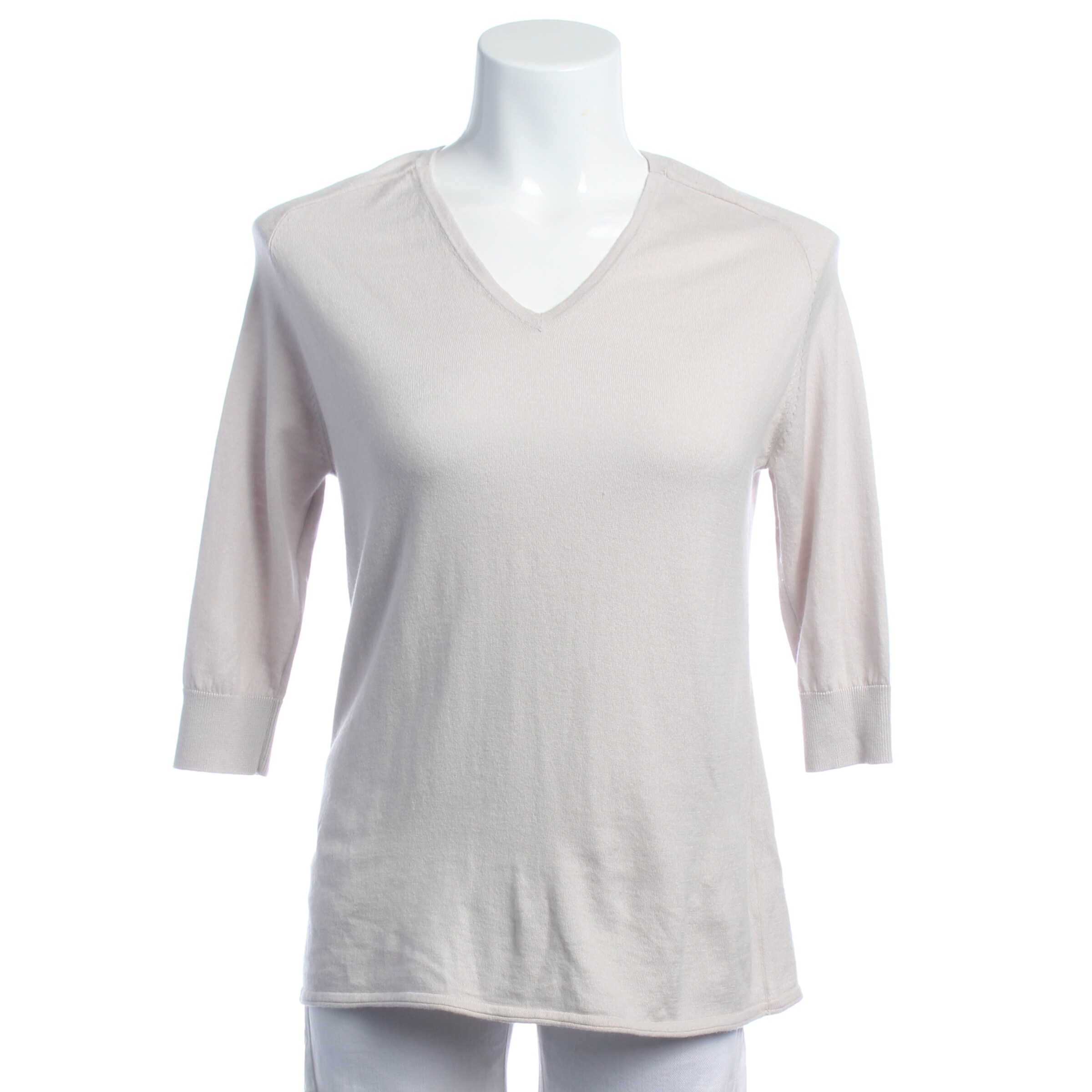 Hemisphere Sweater & Cardigan in L in White: front