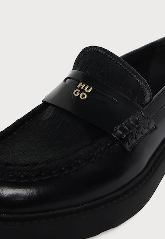 HUGO Slipper 'Angey' in Schwarz