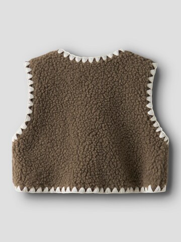 Lil'Atelier Vest in Brown