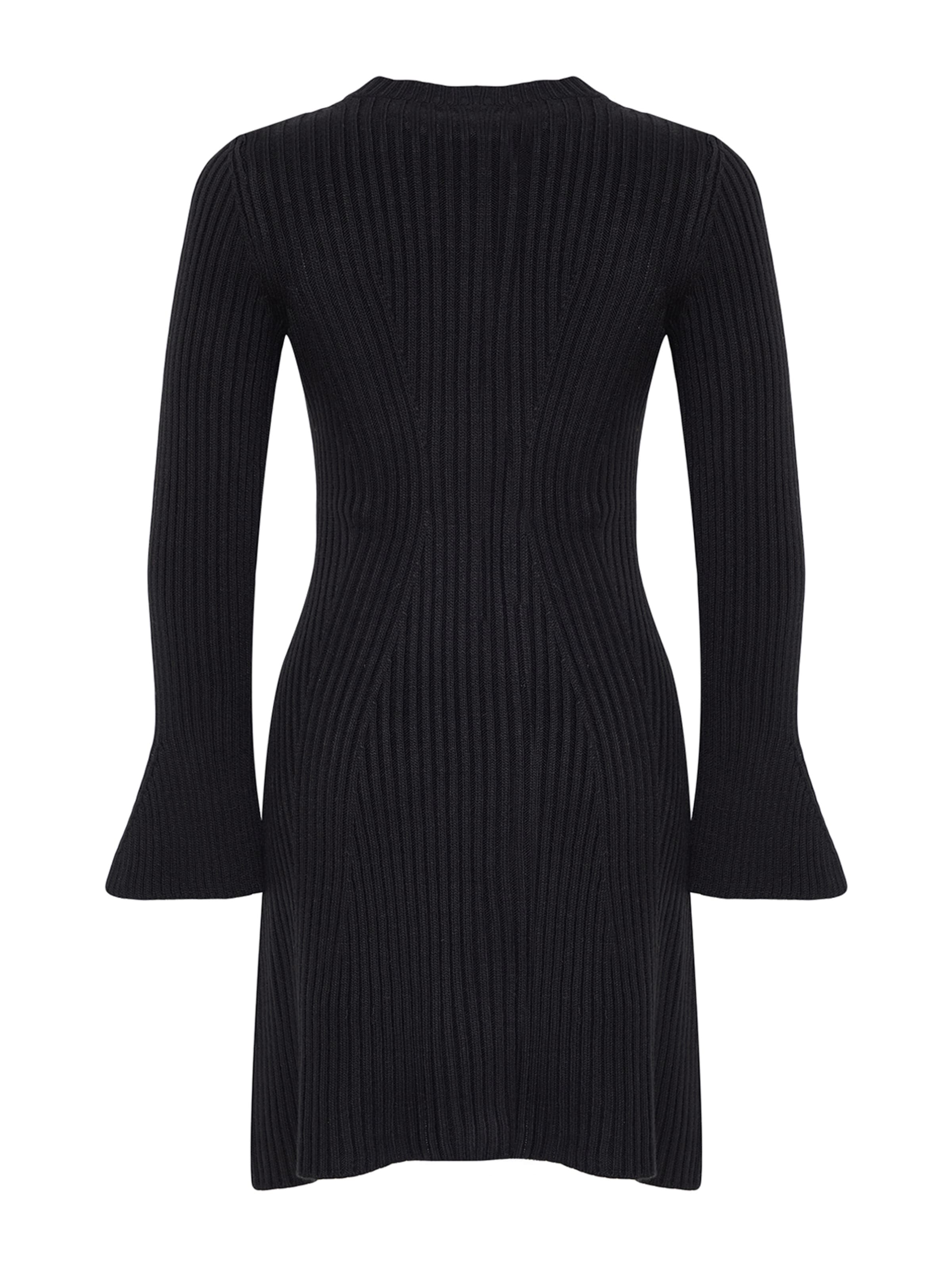 Robes en maille Trendyol en noir