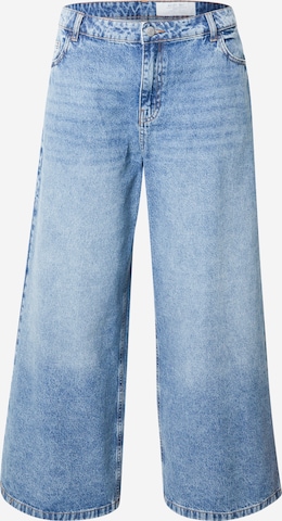 Wide Leg Jean 'NMWINDIE' Noisy May Curve en bleu : devant