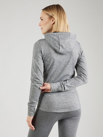 4F Athletic Zip-Up Hoodie in Grey