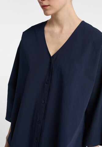 DreiMaster Klassik Blouse in Blauw