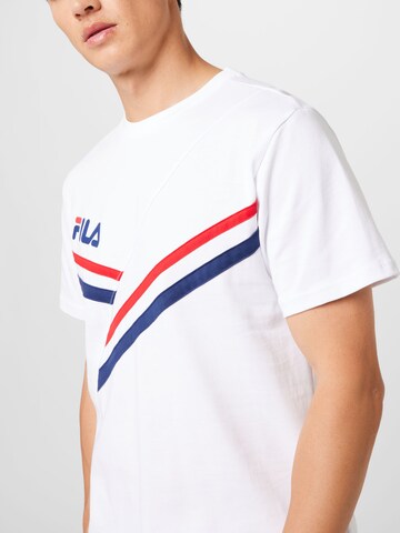 T-Shirt 'Znaim' FILA en blanc