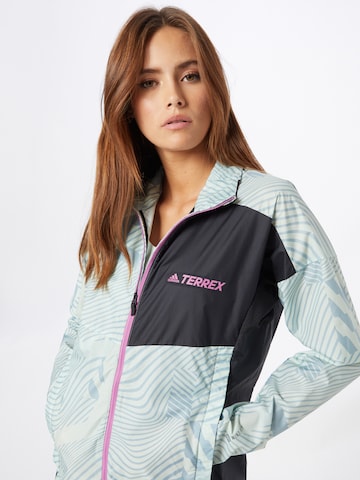 ADIDAS TERREX Outdoorjacke in Grün