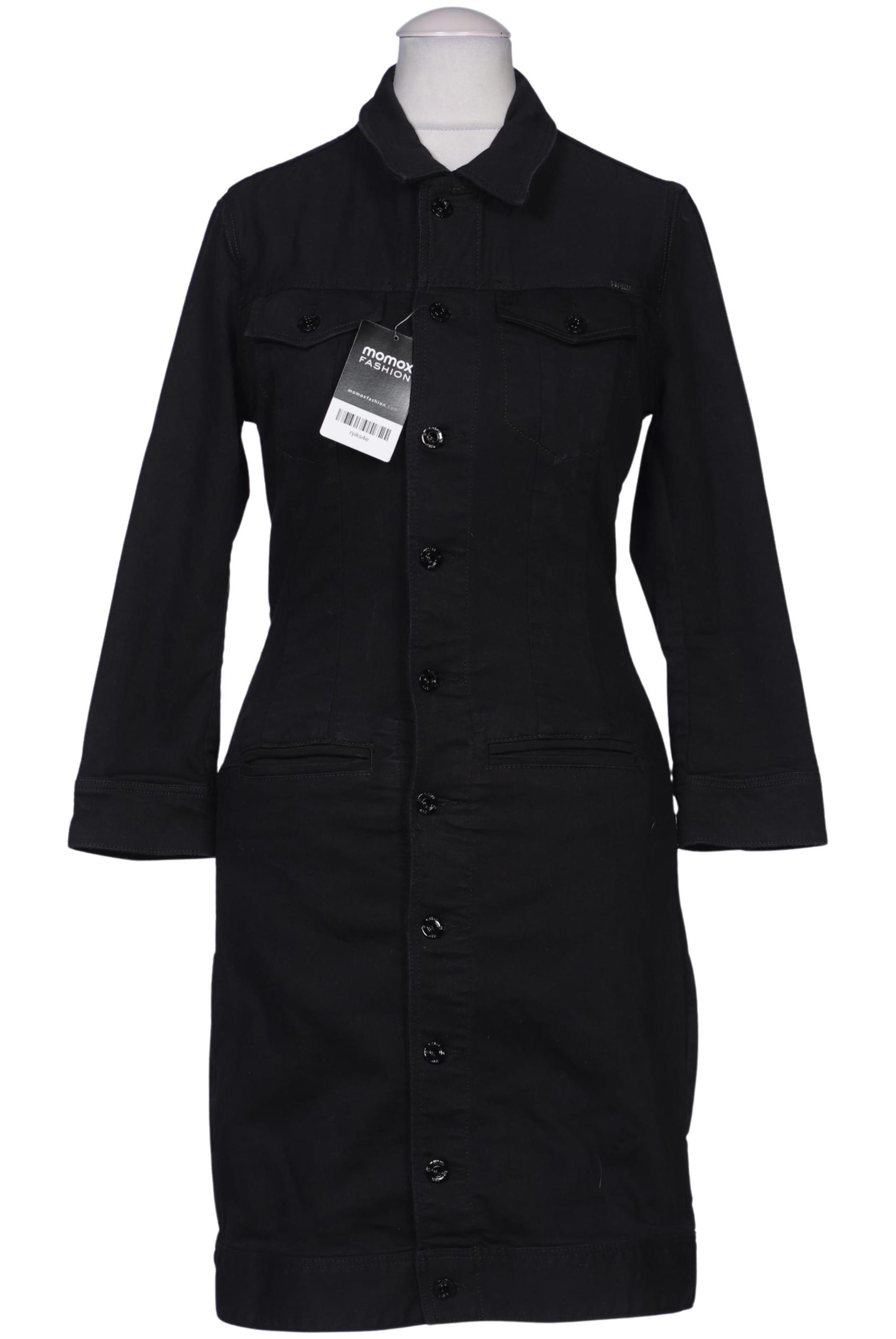 G-STAR Kleid XS in Schwarz: Vorderseite