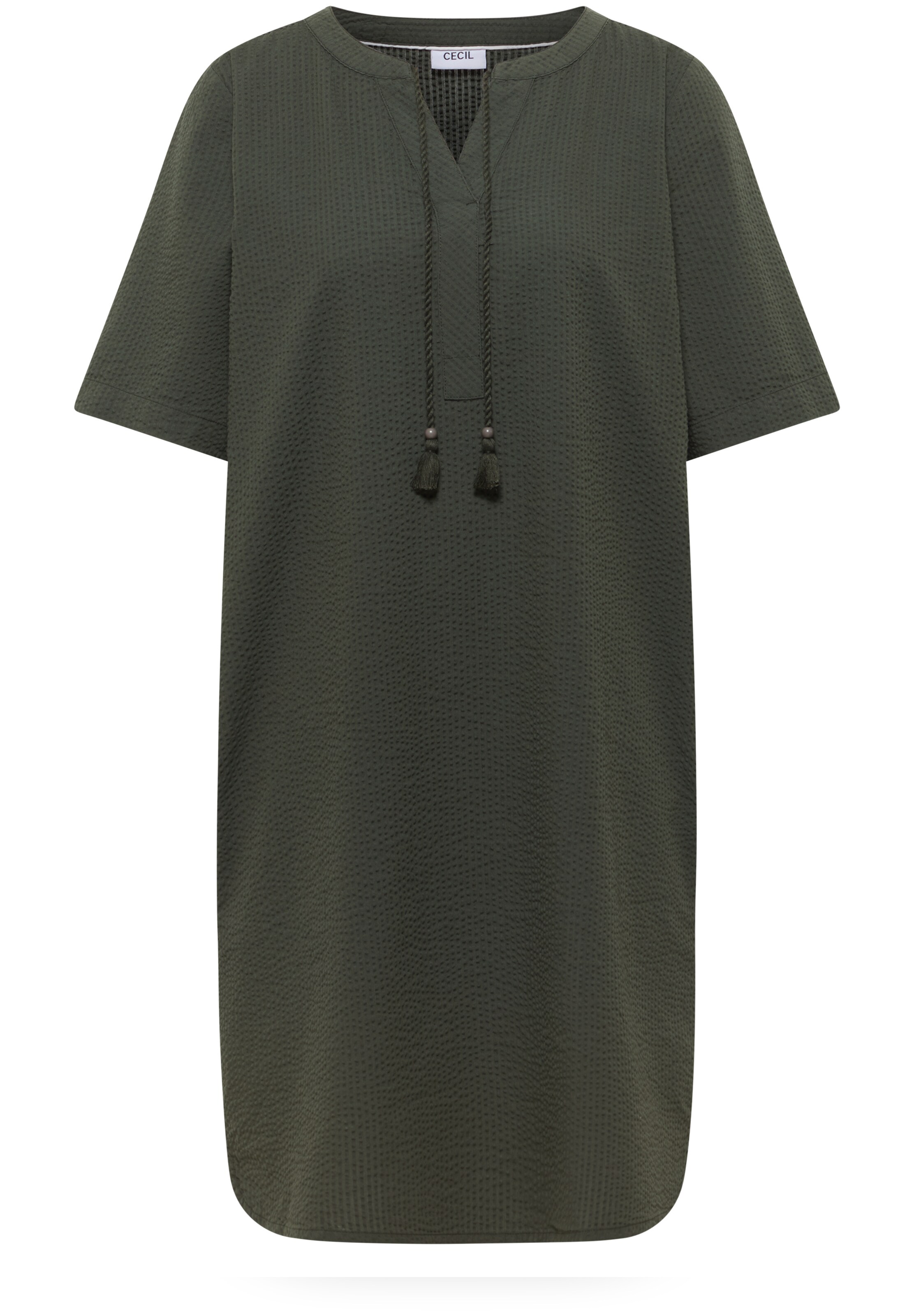 CECIL Kleid in Grün: Vorderseite