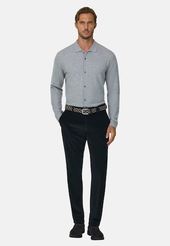 Boggi Milano Regular fit Overhemd in Grijs