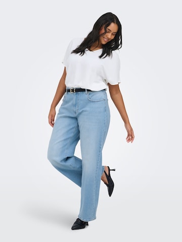 Wide Leg Jean 'CARJuicy' ONLY Carmakoma en bleu