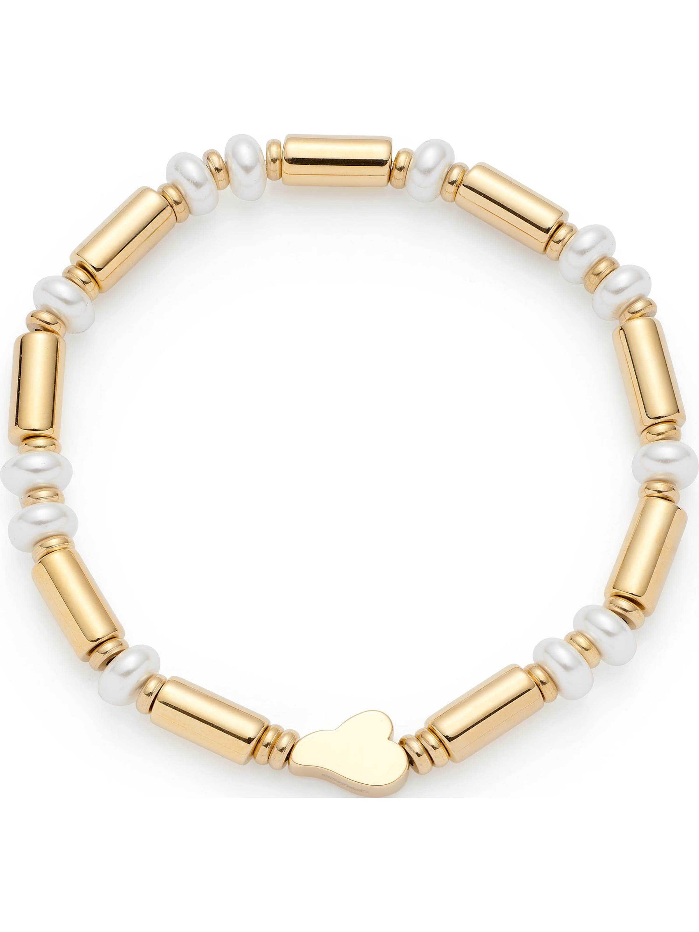 LEONARDO Bracelet in Gold: front
