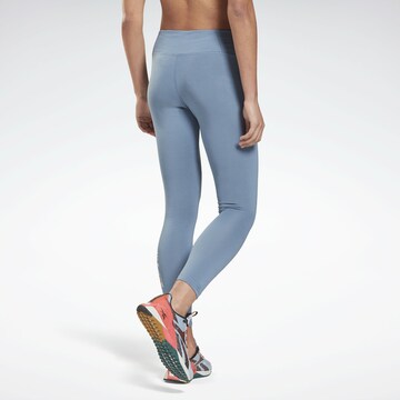 Reebok Skinny Workout Pants in Blue