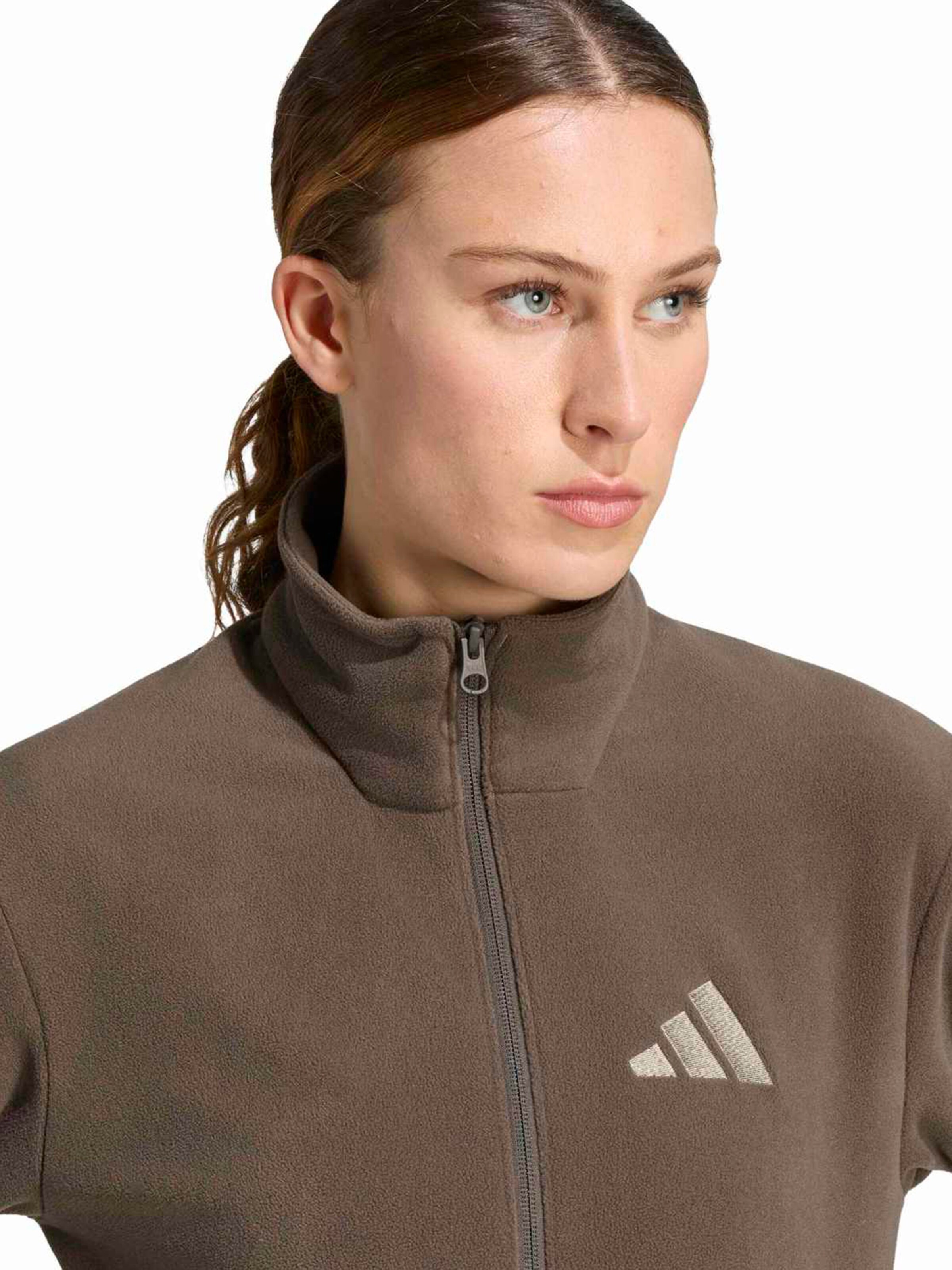 ADIDAS TERREX Функциональная флисовая куртка 'ESS' в Зеленый