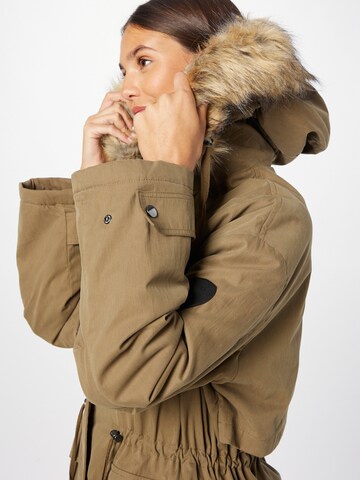 Parka mi-saison 'HONEY' ONLY en vert