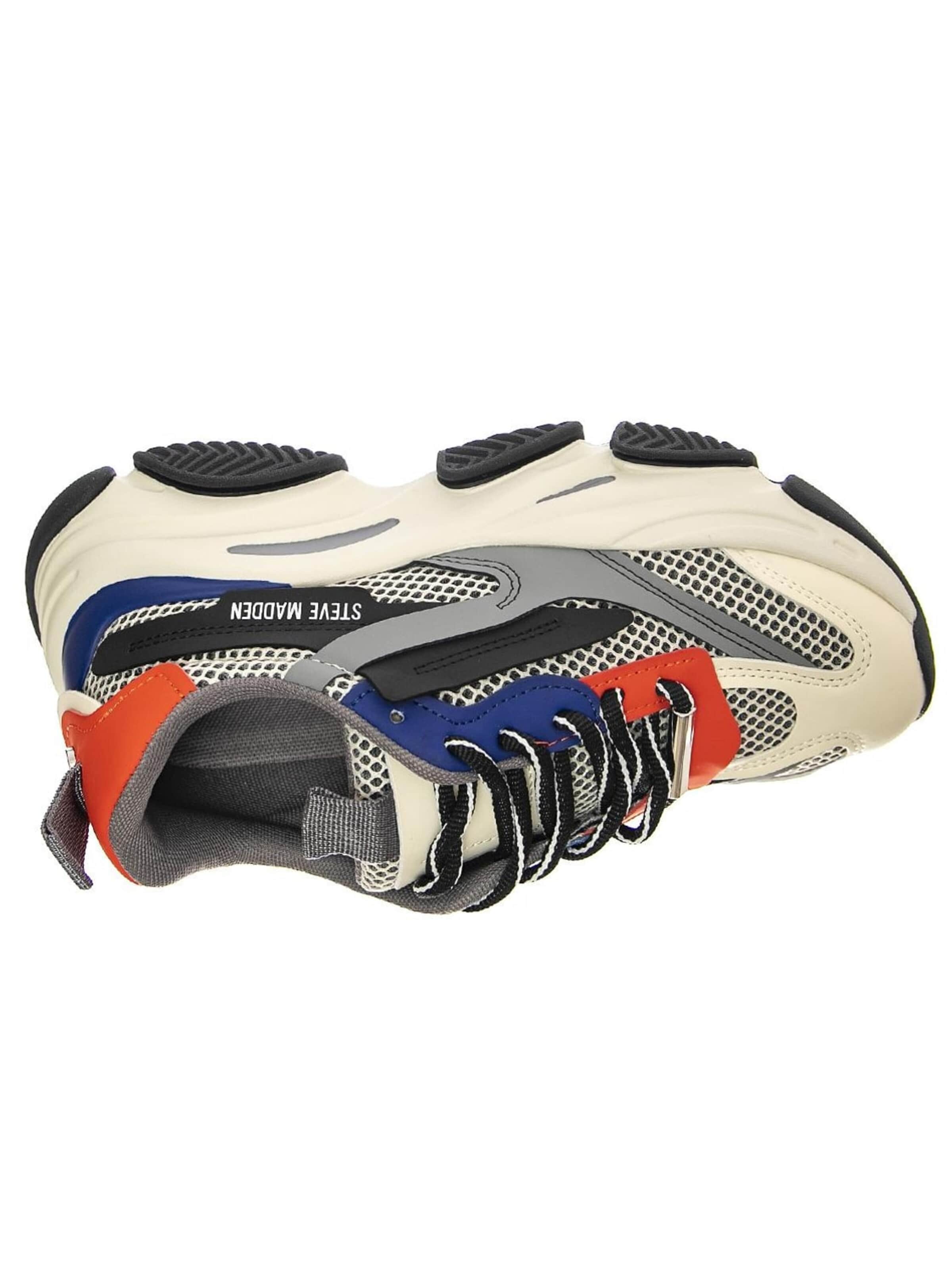 STEVE MADDEN Buty sportowe sznurowane 'Possession Grey / Blue' w kolorze mieszane kolory