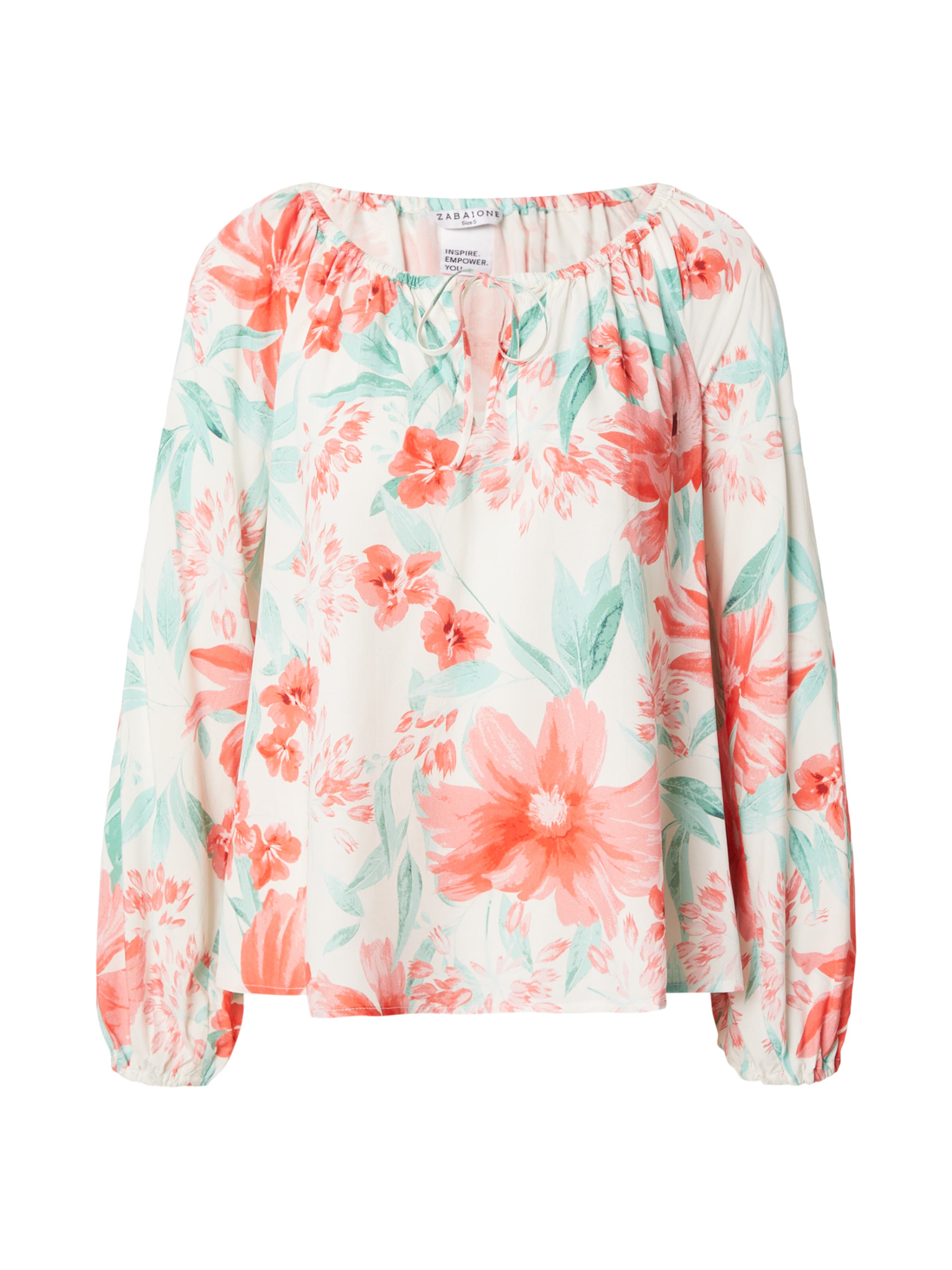 ZABAIONE Bluse 'Be44lina' in Weiß: Vorderseite