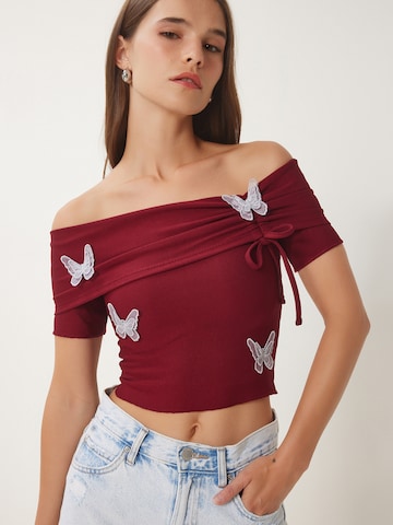 Maglietta di Happiness İstanbul in rosso