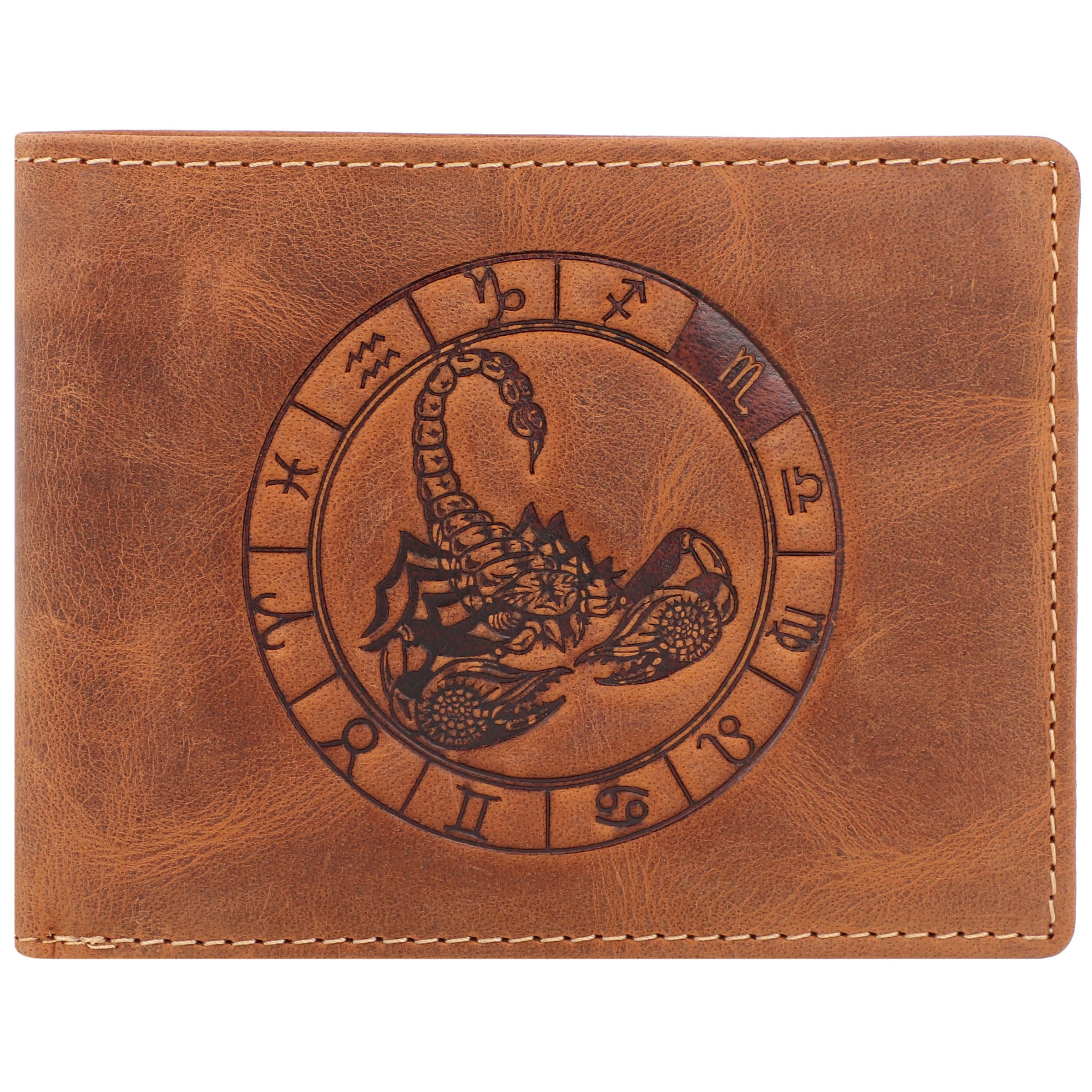 GREENBURRY Geldbörse in Braun: Vorderseite