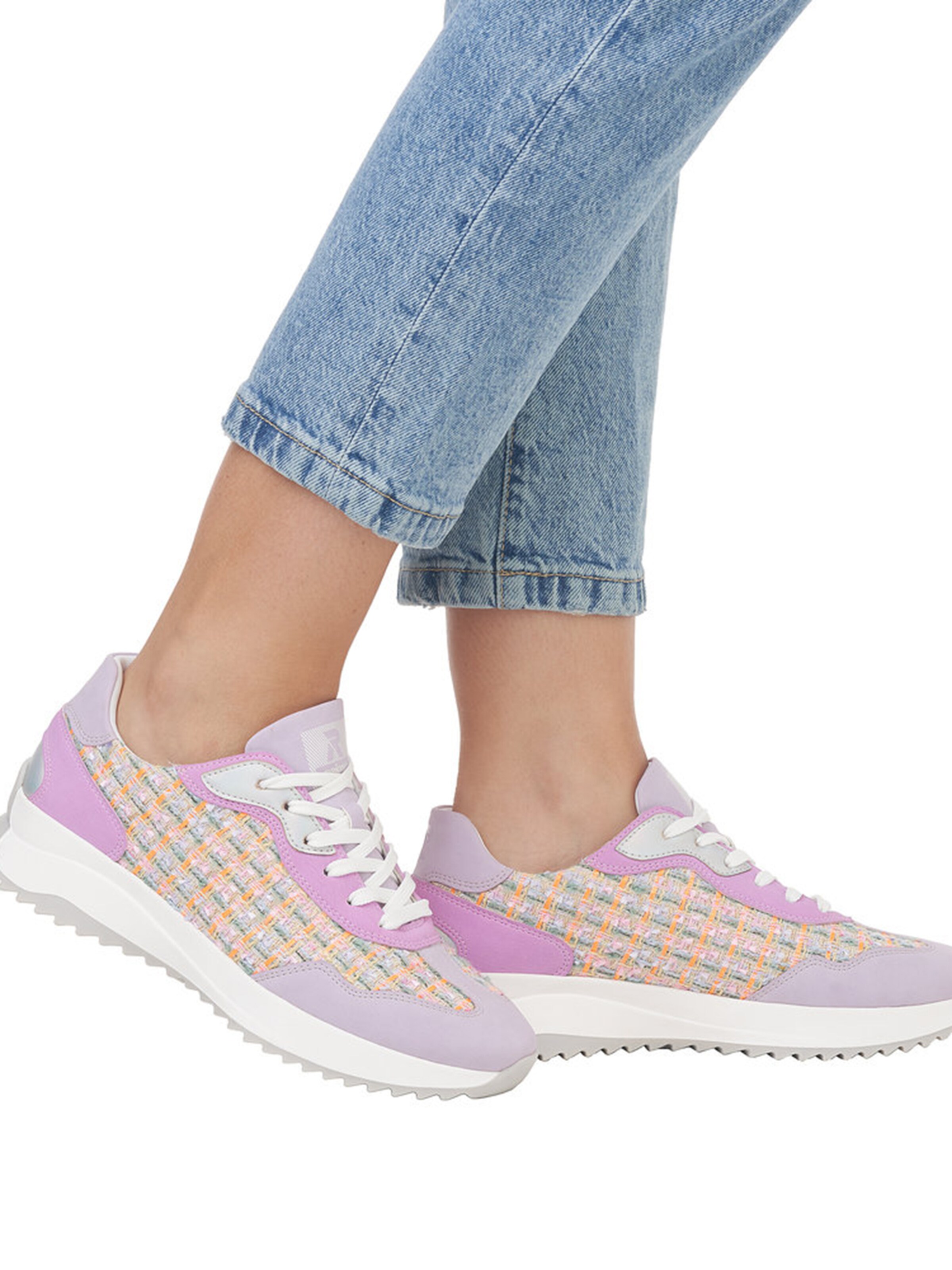 Rieker Sport Sneaker in Lila