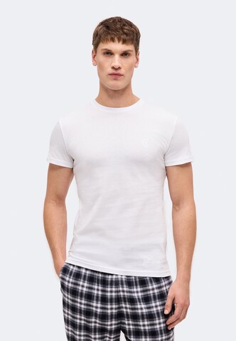 Just Cavalli Undershirt in White: front
